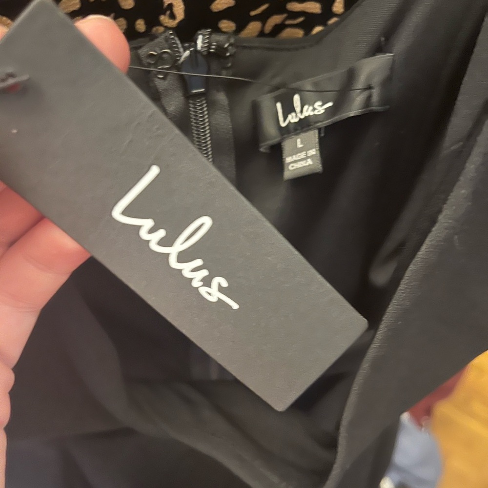Lulu's Chic Black Garment